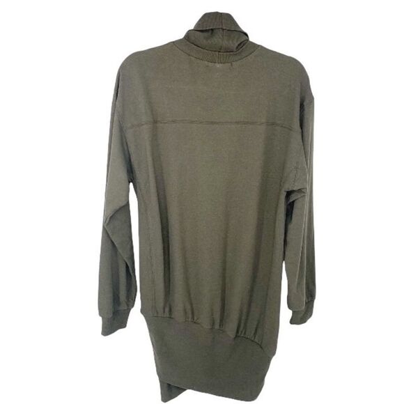 Young Fabulous & Broke Turtleneck Side Zip Sweater Sweatshirt Dress M - Picture 5 of 11